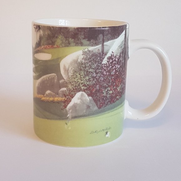 Vintage Collectible Golf Mugs Artwork Mugs DR Laird "The Dream 18" Holes #3 #6 - Picture 2 of 16